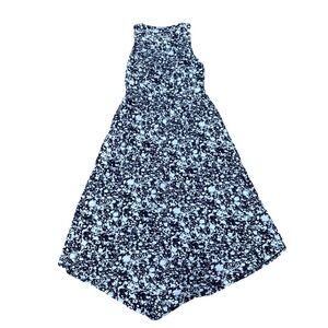 Soma Midi Dress Medium Weekend Handkerchief Builtin Bra Soft Jersey Knit Pockets